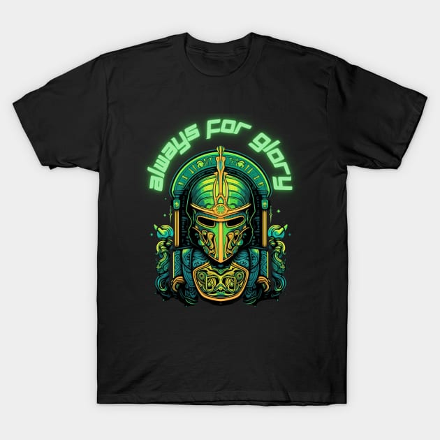 Knight's Crest T-Shirt by Green Barf!